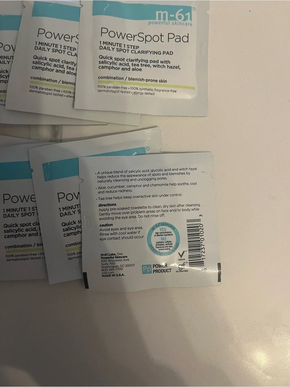 M-61 Hydraboost Set with bonus Travel Size and 20 Powerspot Pads